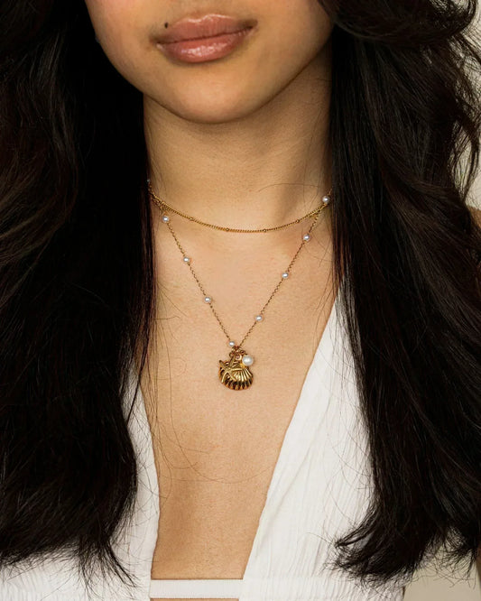 Waterproof Coastal Necklace - Sunny Sunday