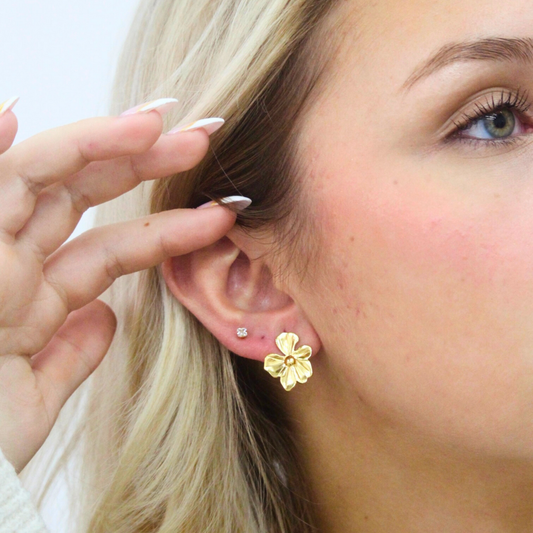 Boucles d'oreilles Flower Girl