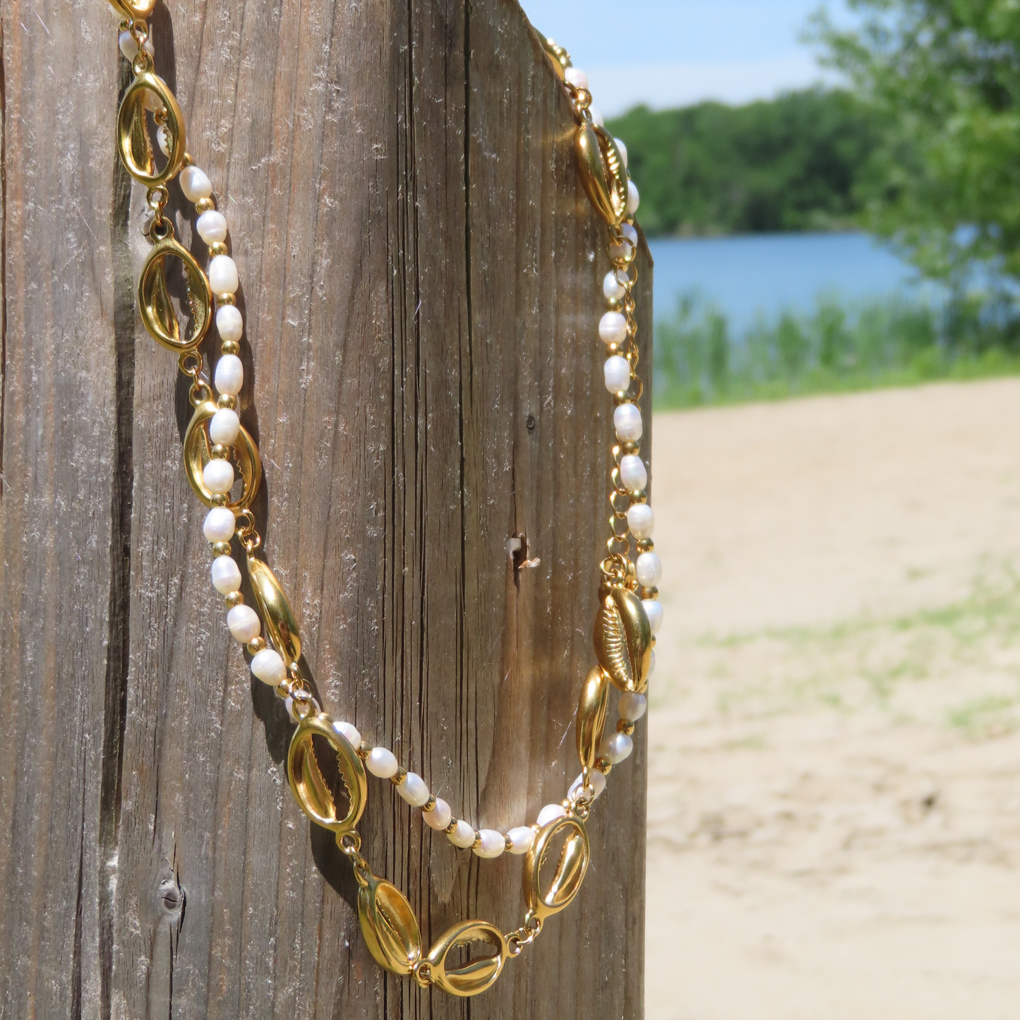 Collier de coquillages