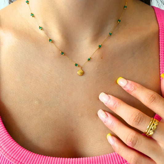 Waterproof Summer Days Necklace - Sunny Sunday