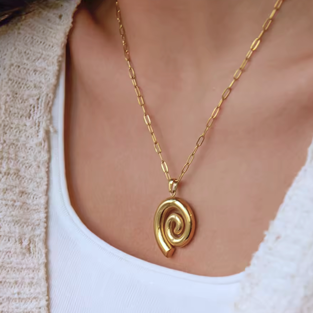 Swirl Necklace