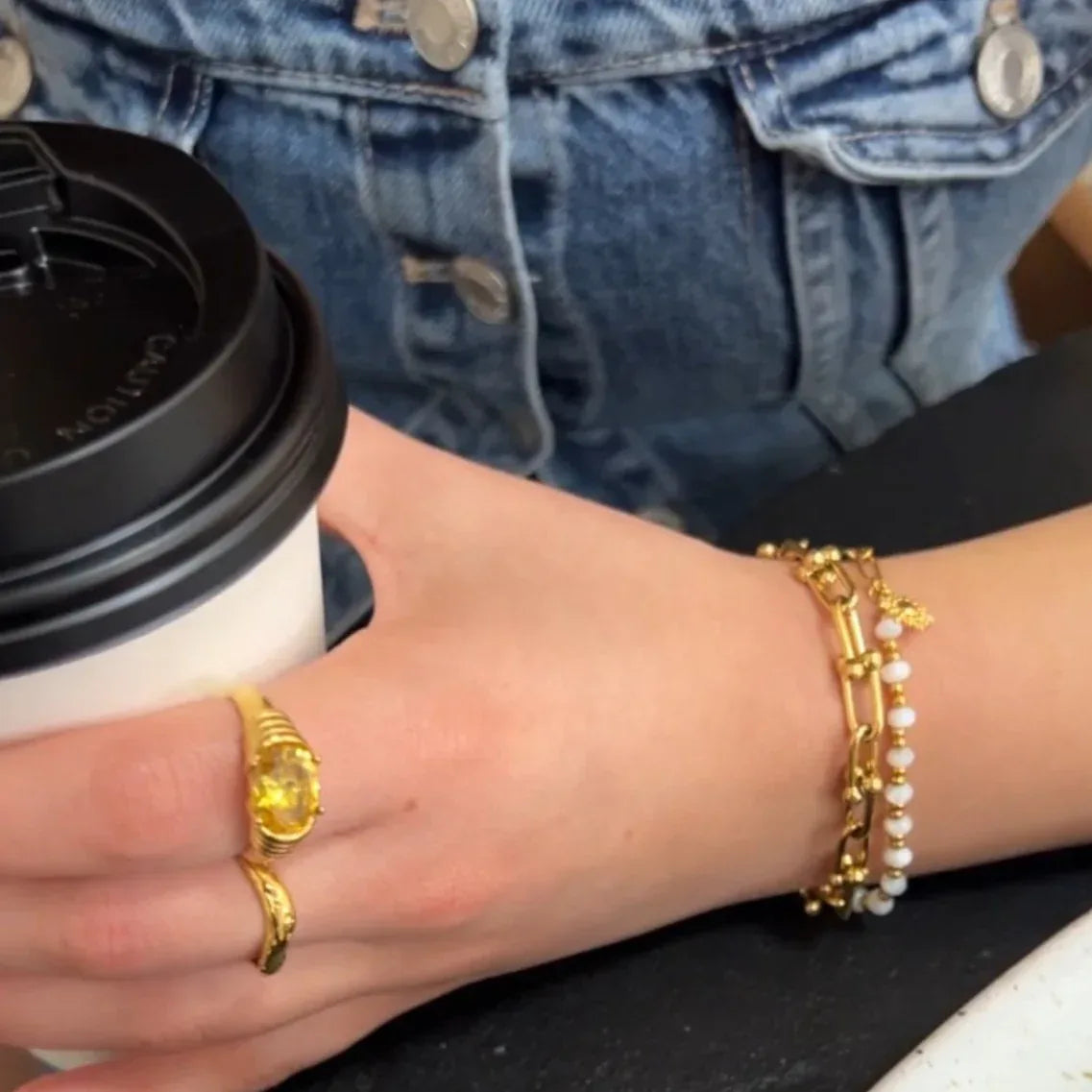 Waterproof Link Bracelet - Sunny Sunday