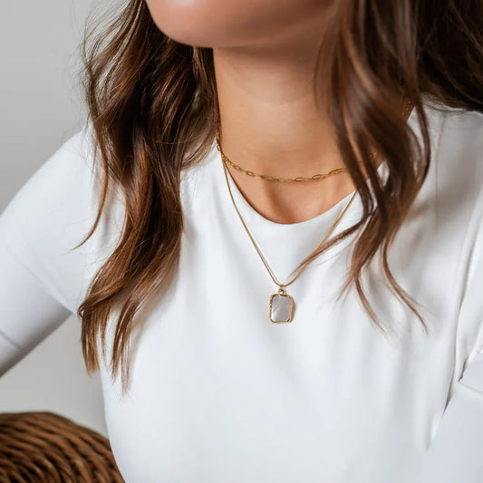 Waterproof Picture Perfect Necklace - Sunny Sunday