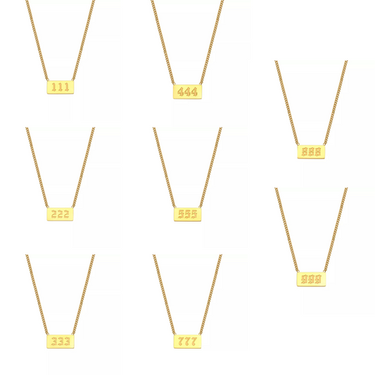 Angel Number Necklace