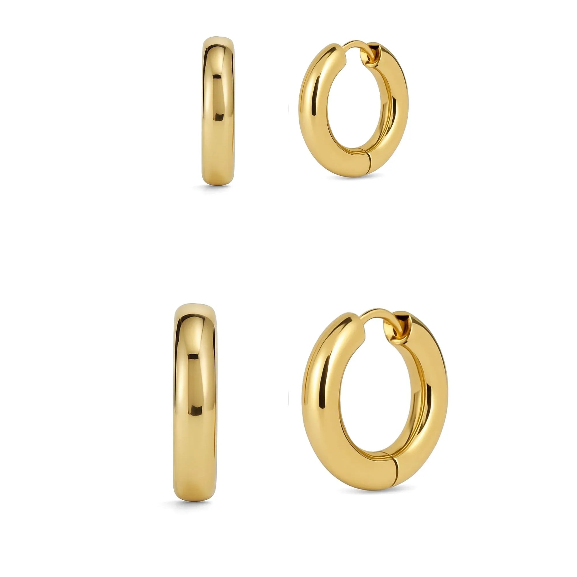 Waterproof Mia Hoops - Sunny Sunday