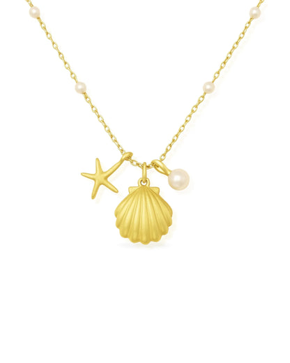 Waterproof Coastal Necklace - Sunny Sunday