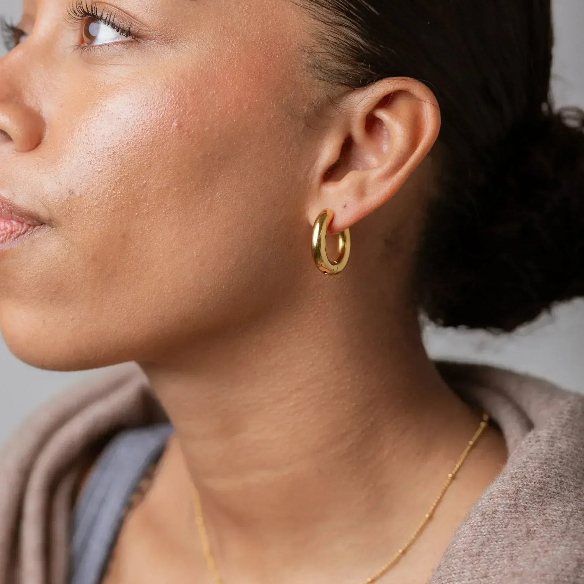 Waterproof Mia Hoops - Sunny Sunday