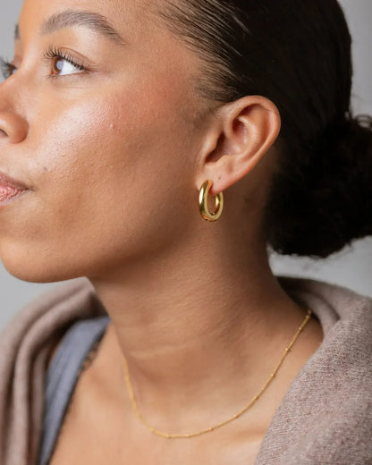 Waterproof Mia Hoops - Sunny Sunday