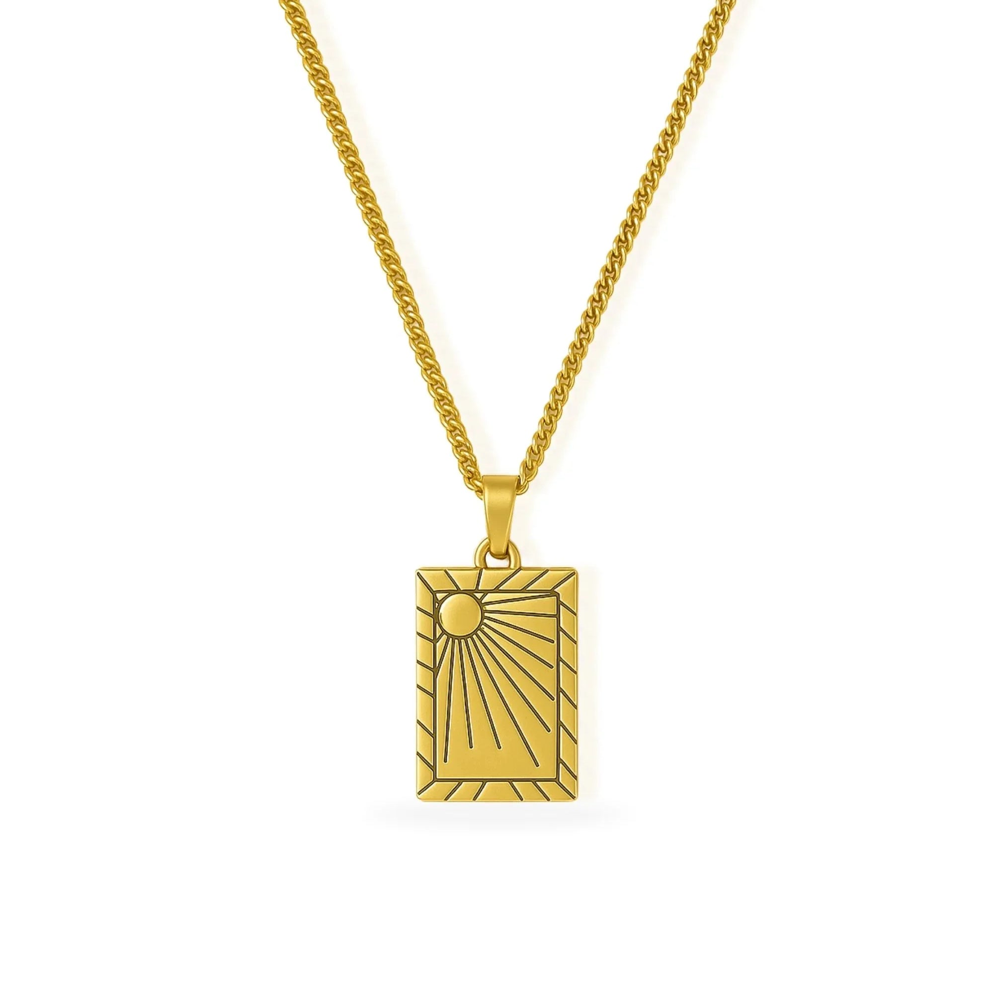 Waterproof Paradise on Earth Necklace - Sunny Sunday