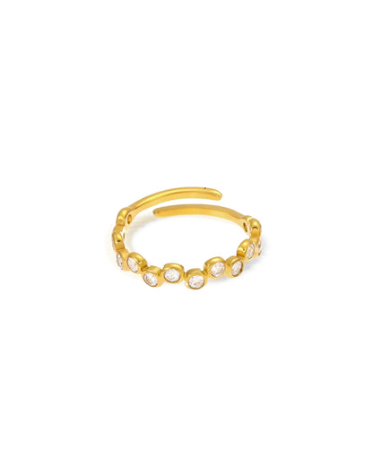 Waterproof Elise Adjustable Ring - Sunny Sunday
