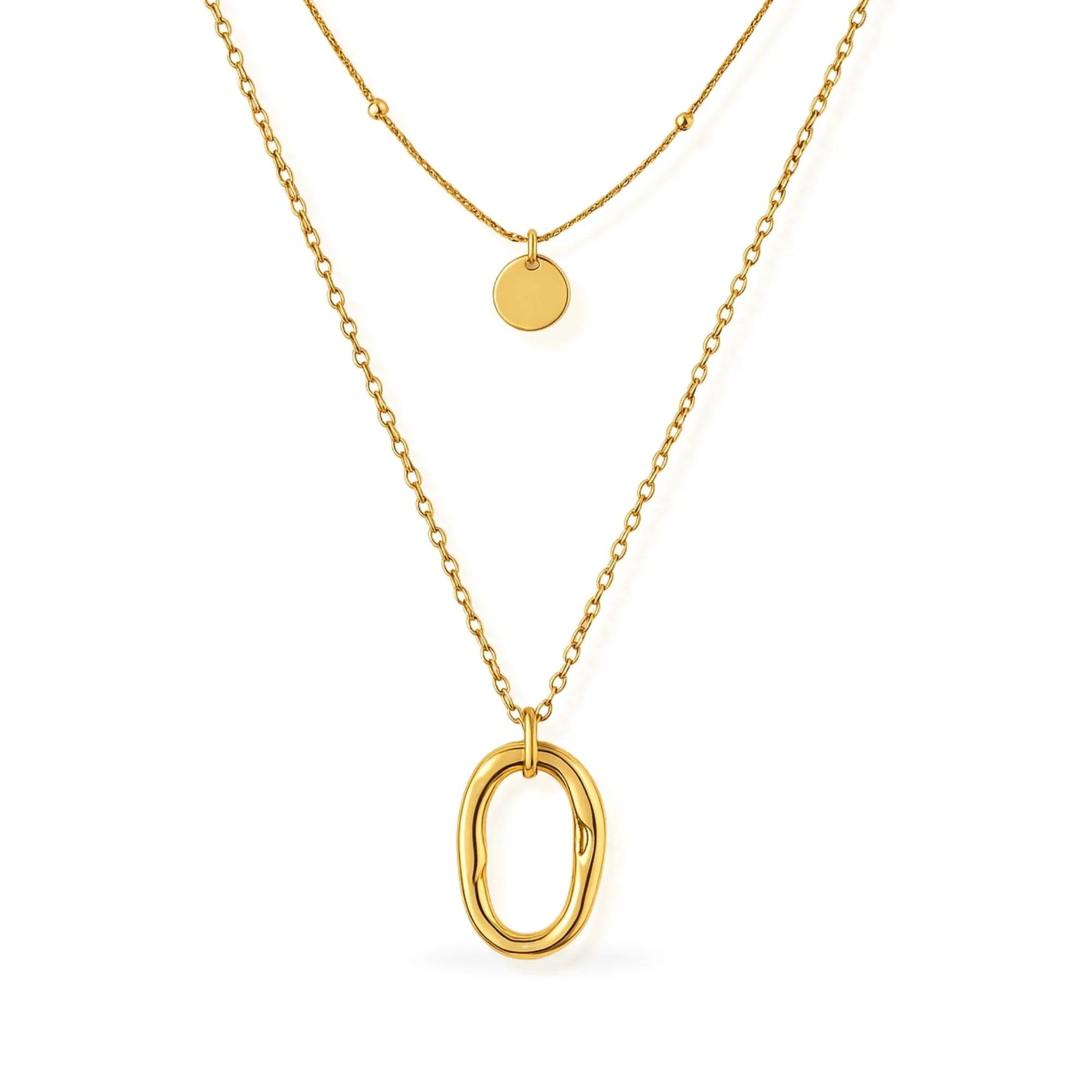 Waterproof Amalfi Layered Necklace - Sunny Sunday