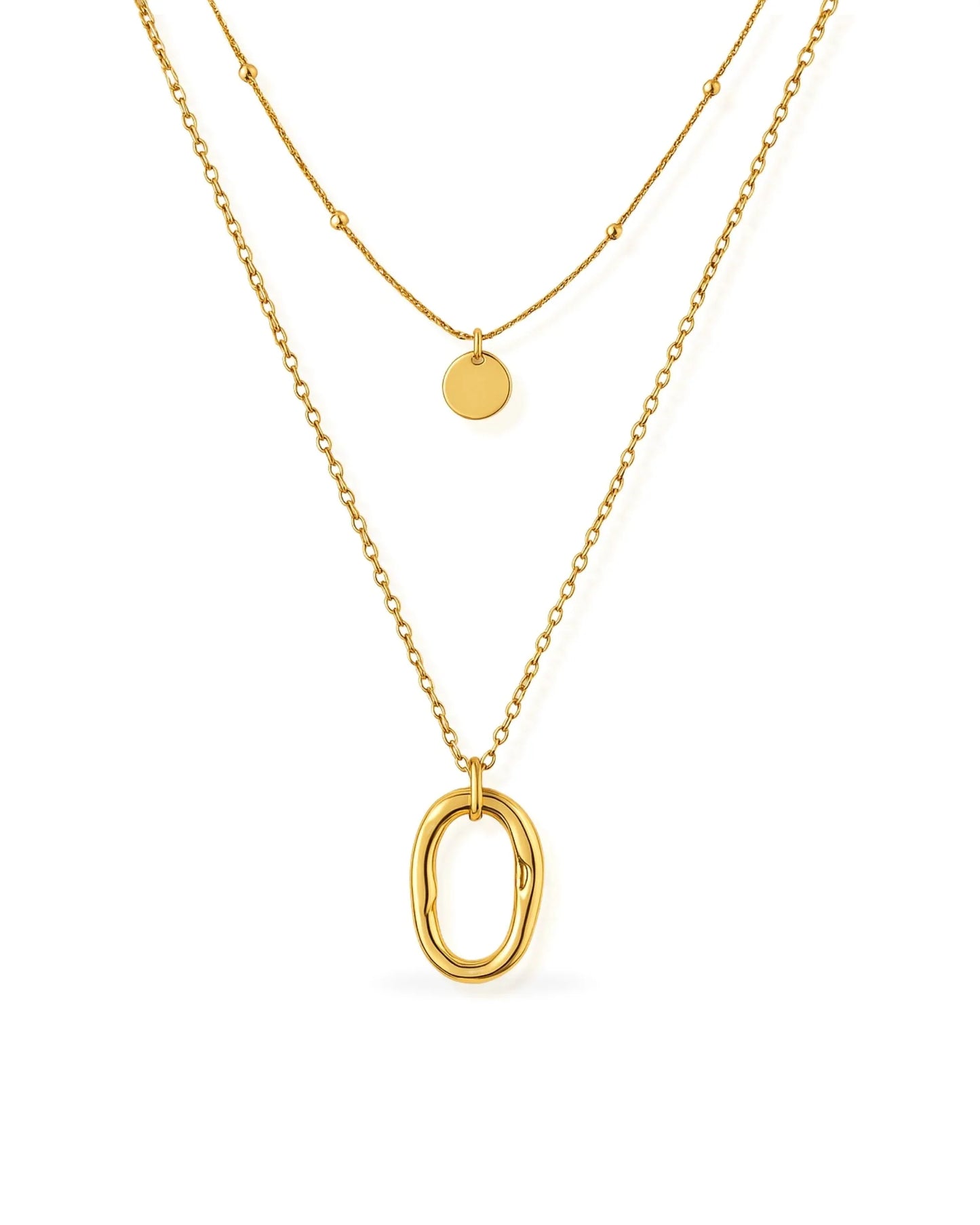 Waterproof Amalfi Layered Necklace - Sunny Sunday