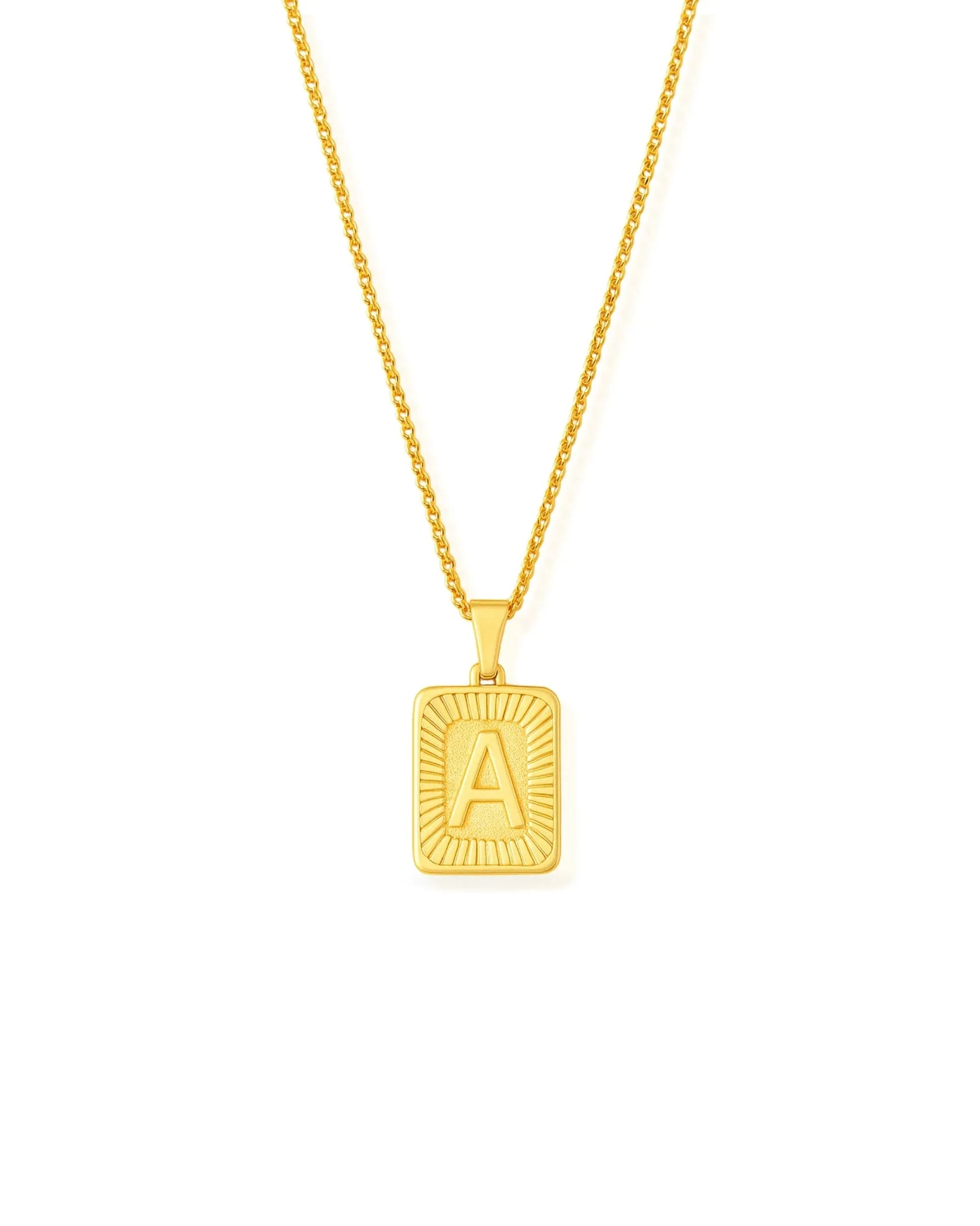 Waterproof Say My Name Necklace - Sunny Sunday