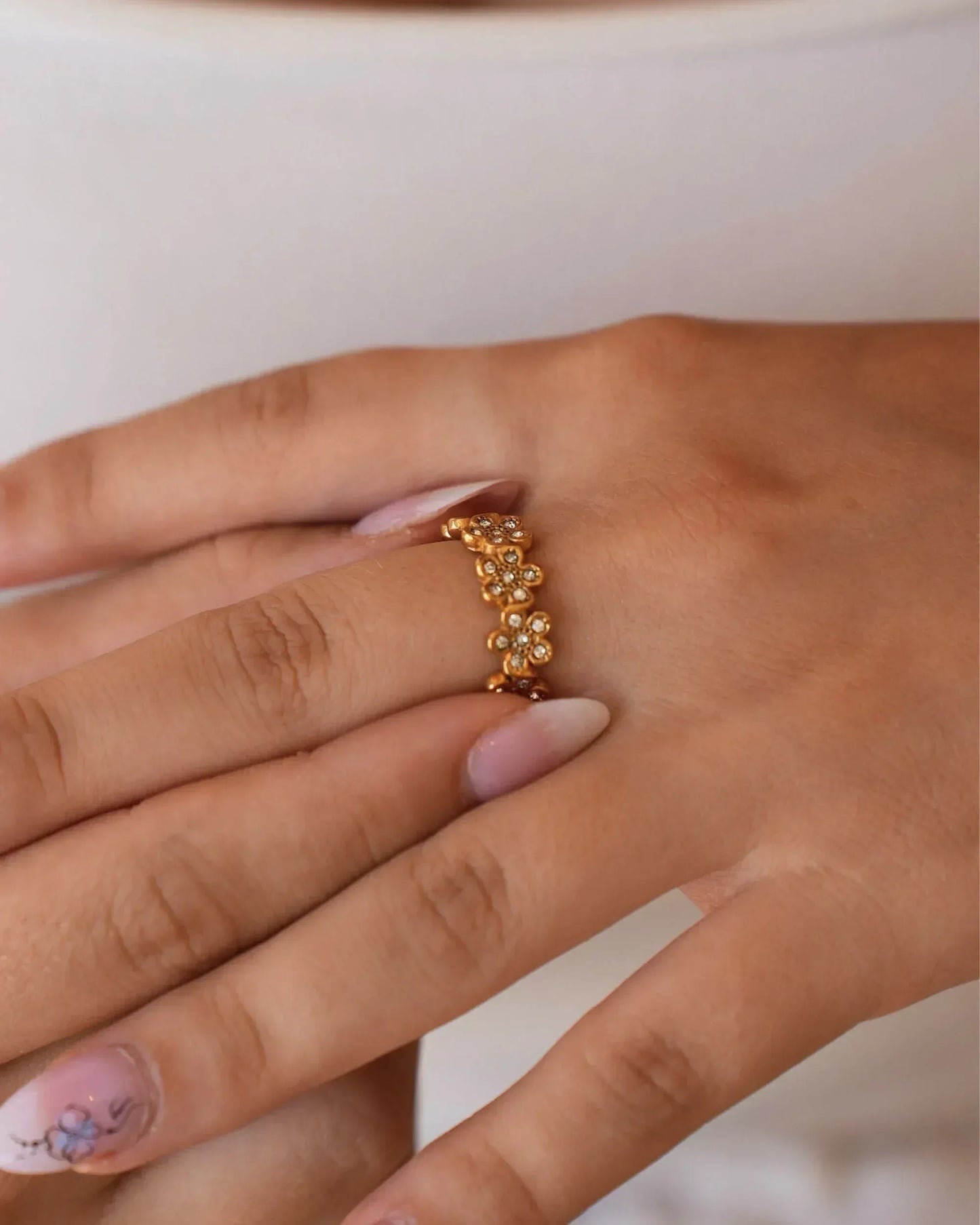 Waterproof Wildflower Ring - Sunny Sunday