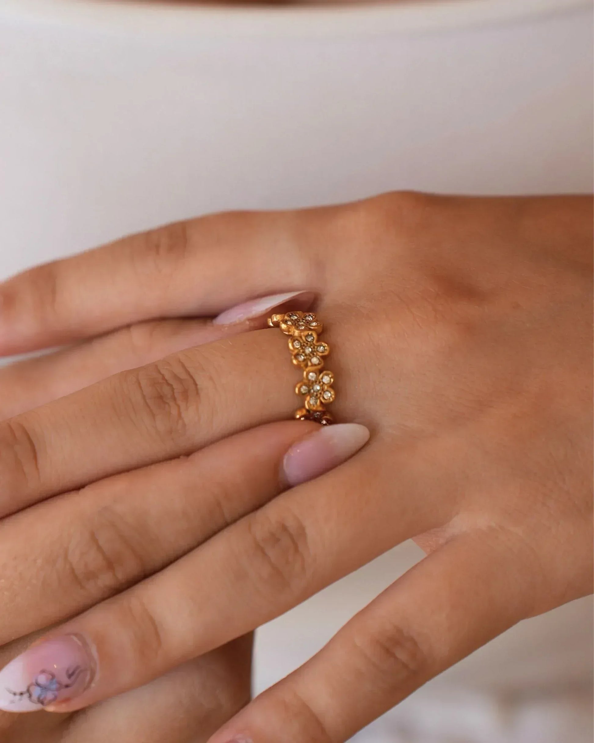 Waterproof Wildflower Ring - Sunny Sunday