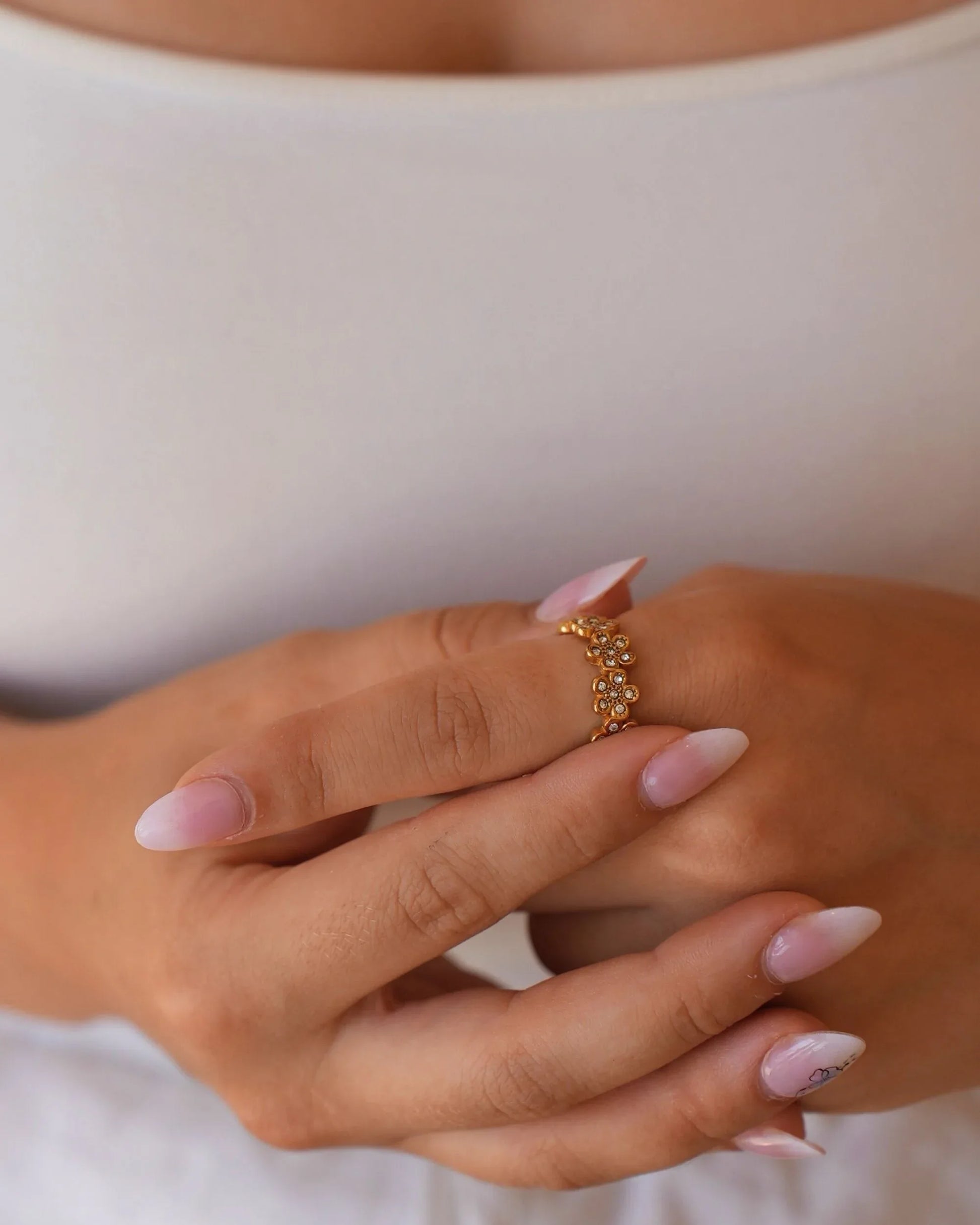 Waterproof Wildflower Ring - Sunny Sunday