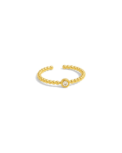 Waterproof Infinity Adjustable Ring - Sunny Sunday