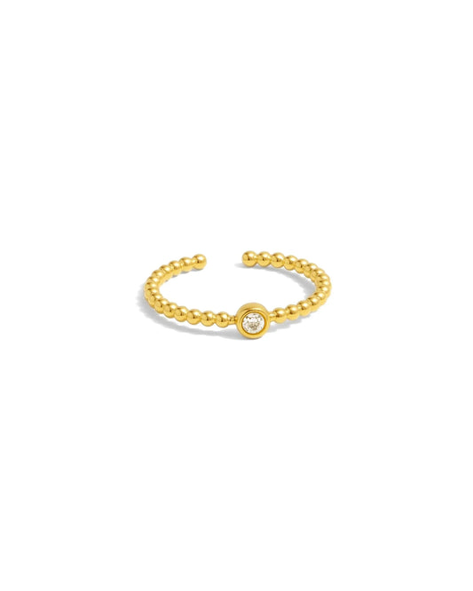 Waterproof Infinity Adjustable Ring - Sunny Sunday