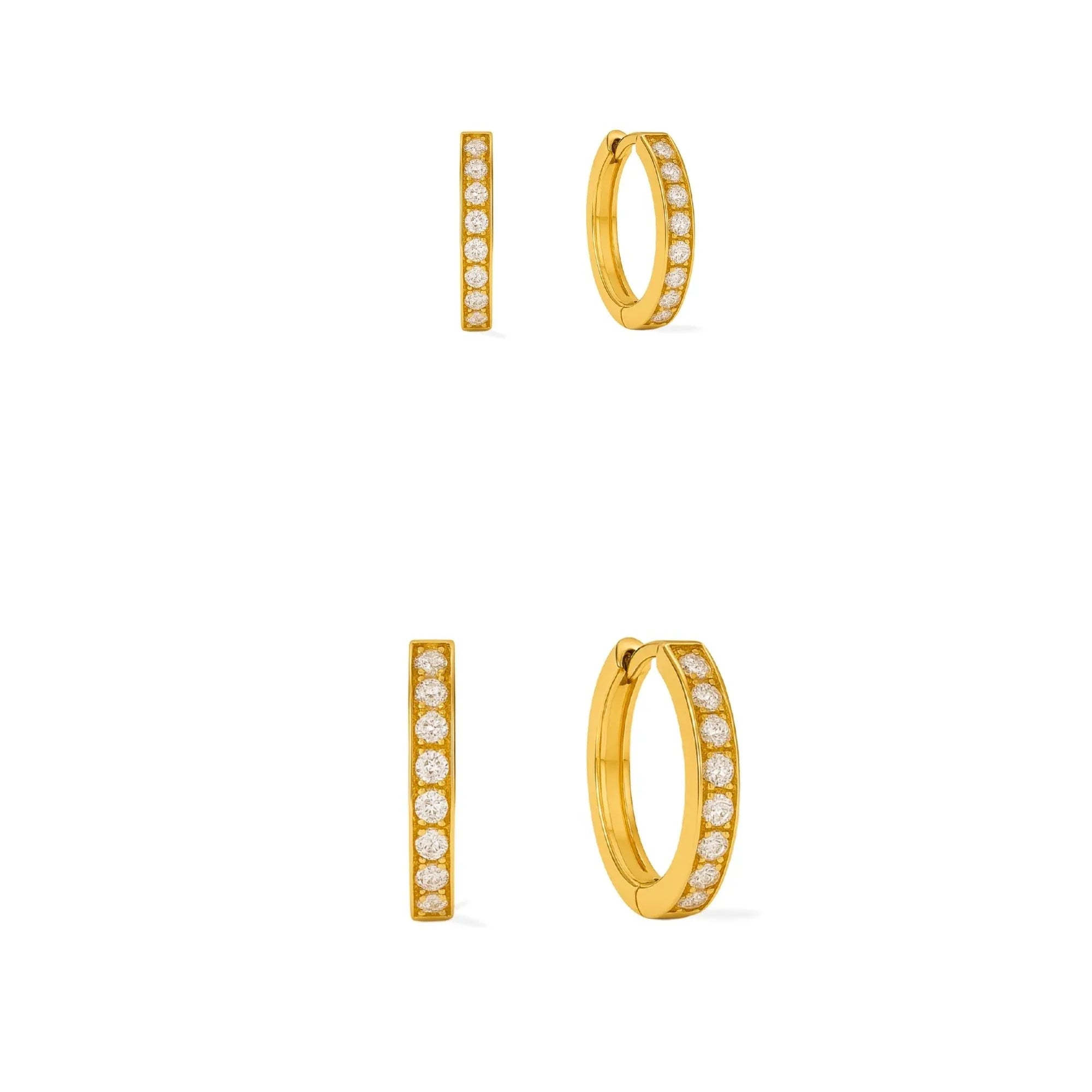 Waterproof Eternal Earrings - Sunny Sunday