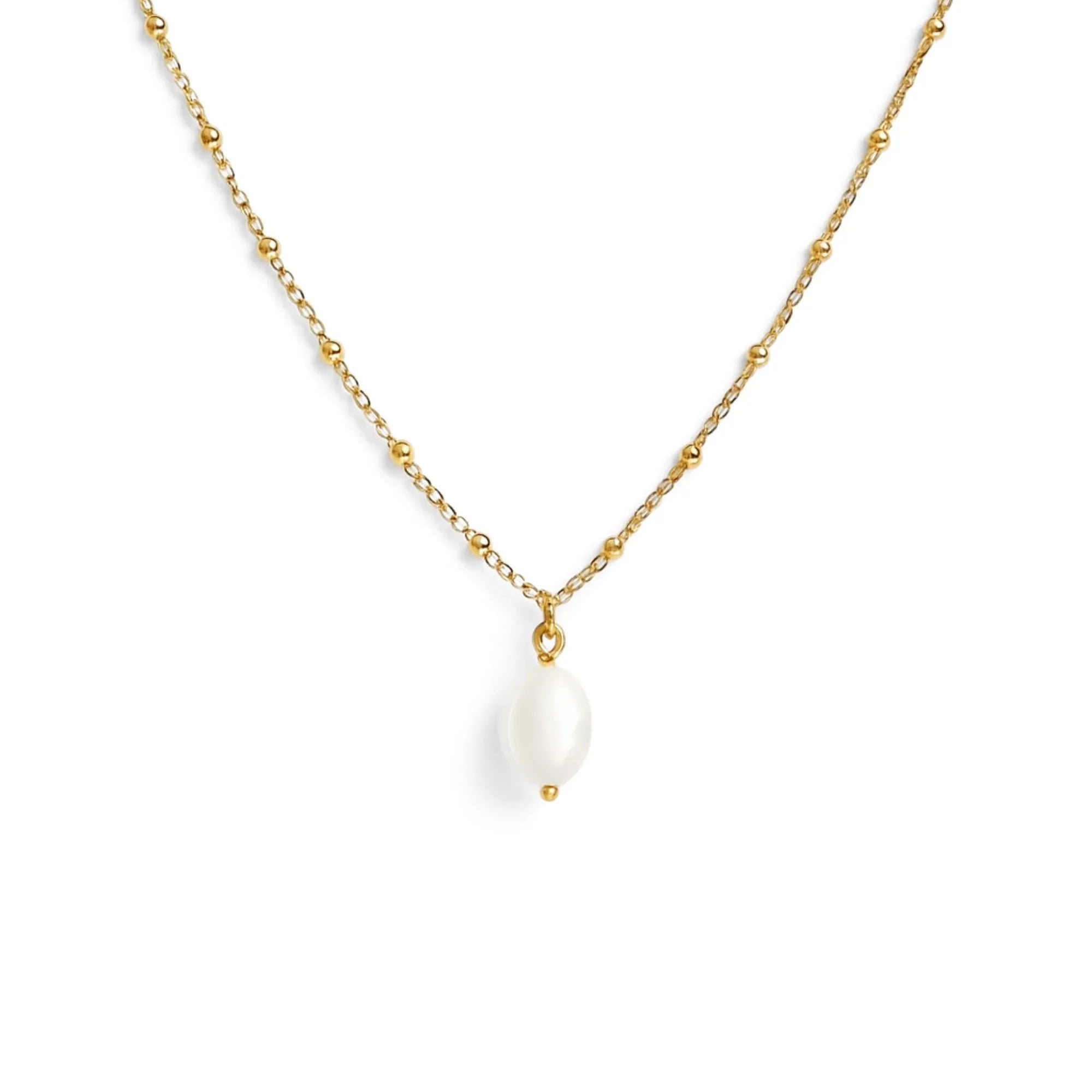 Waterproof Stella Pearl Necklace - Sunny Sunday