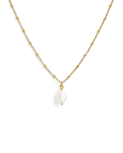 Waterproof Stella Pearl Necklace - Sunny Sunday