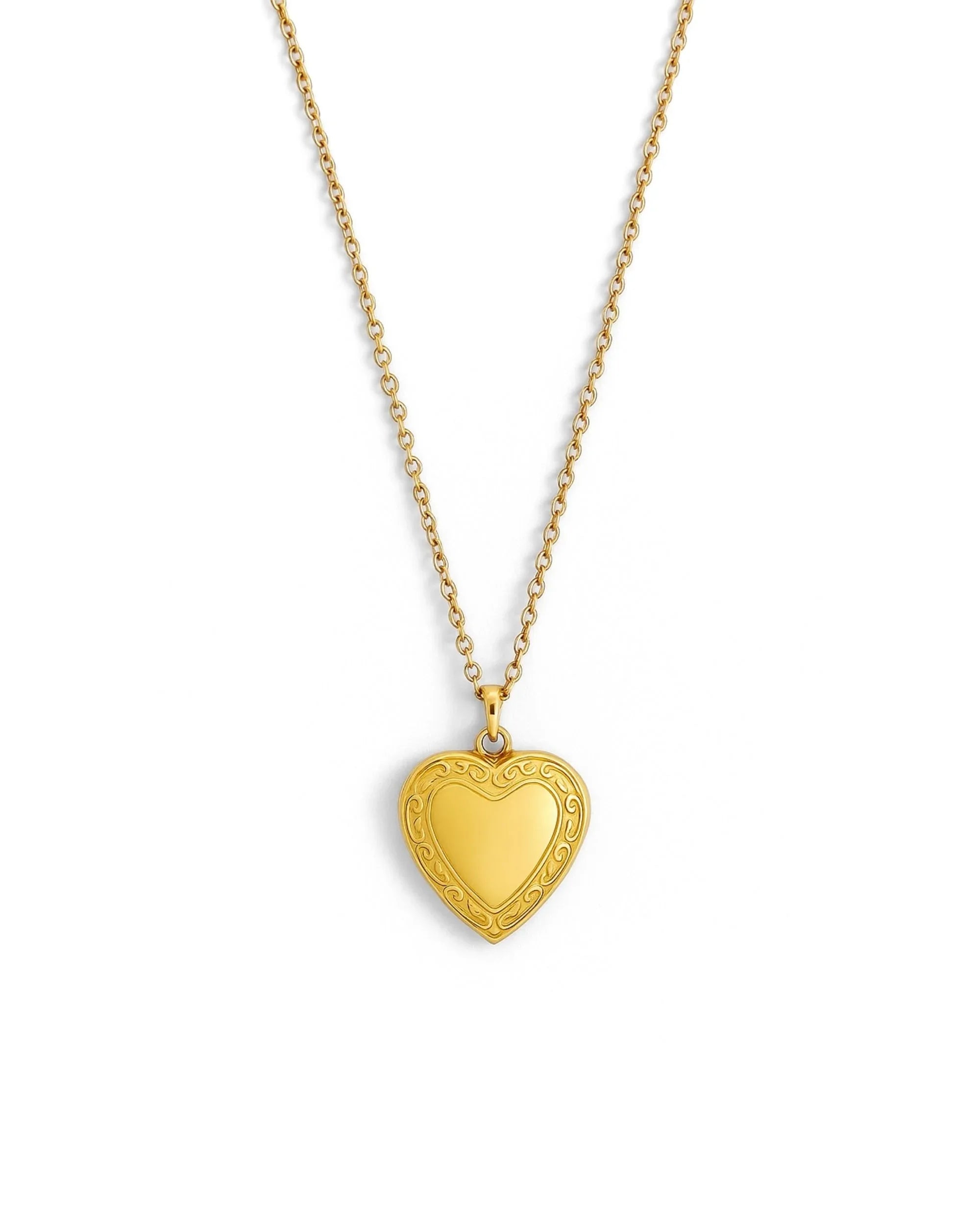 Waterproof Heart Locket Pendant - Sunny Sunday