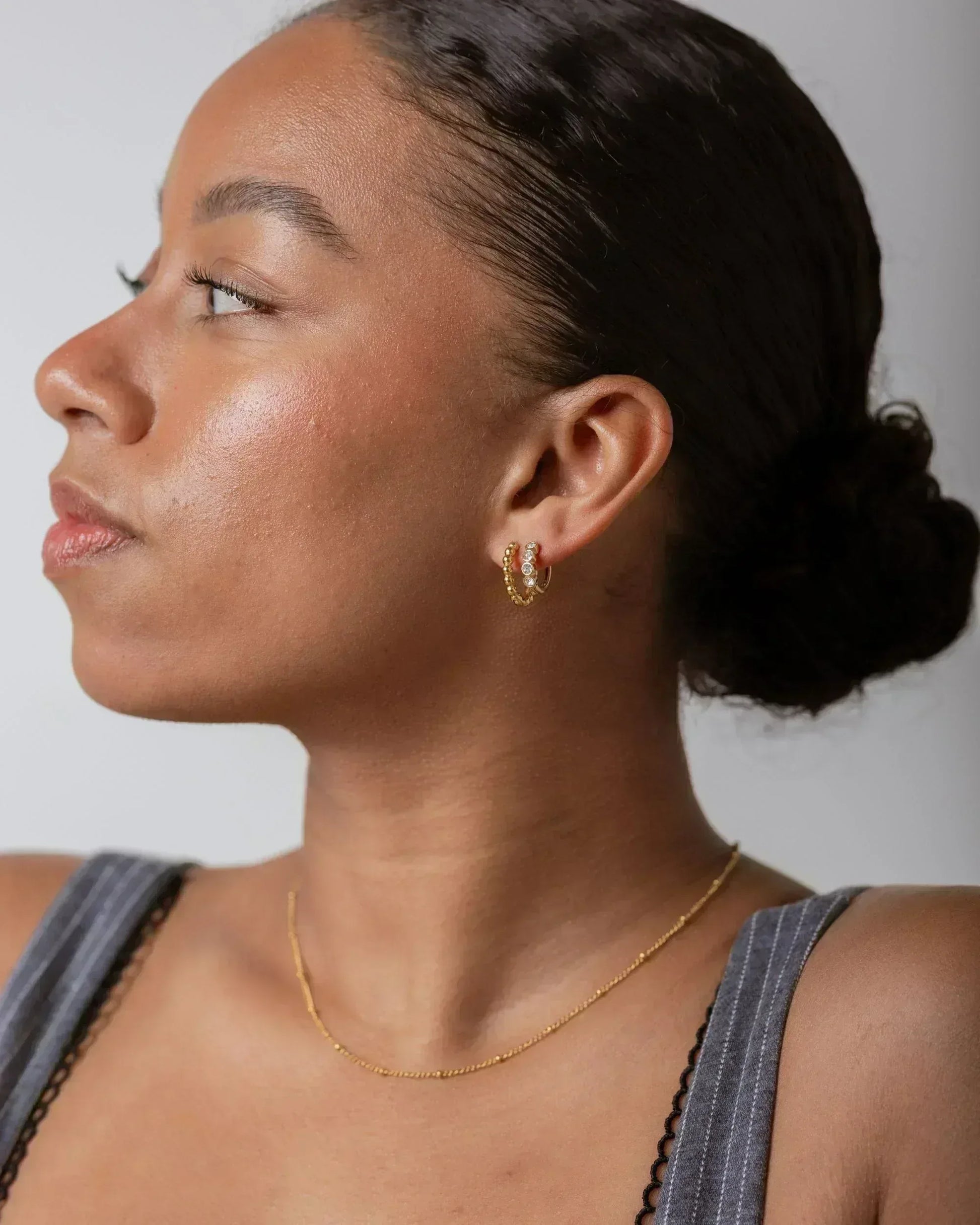 Waterproof Elise Hoops - Sunny Sunday