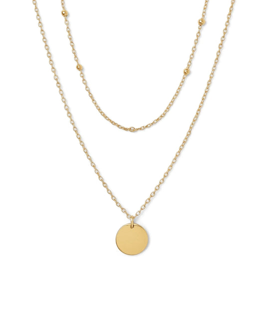 Waterproof Gabriella Layered Necklace - Sunny Sunday