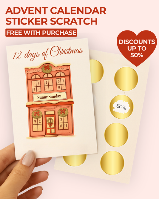 Advent Calendar - Sticker Scratch