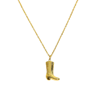 Cowboy Boot Necklace