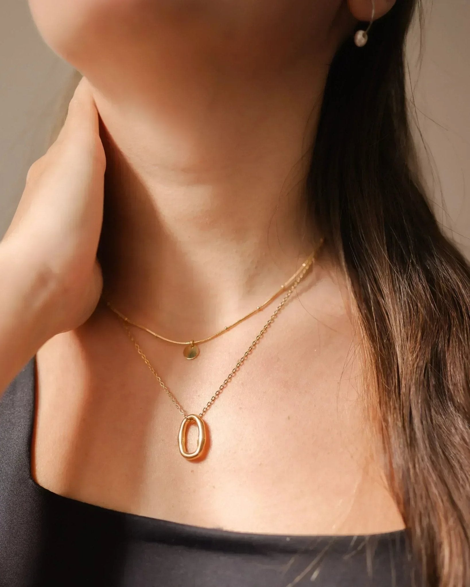 waterproof - Amalfi Layered Necklace - Sunny Sunday