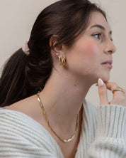 waterproof - Ana Hoop Earrings - Sunny Sunday