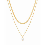 waterproof - Ash Layered Necklace - Sunny Sunday