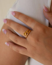 waterproof - Bloom Adjustable Ring - Sunny Sunday