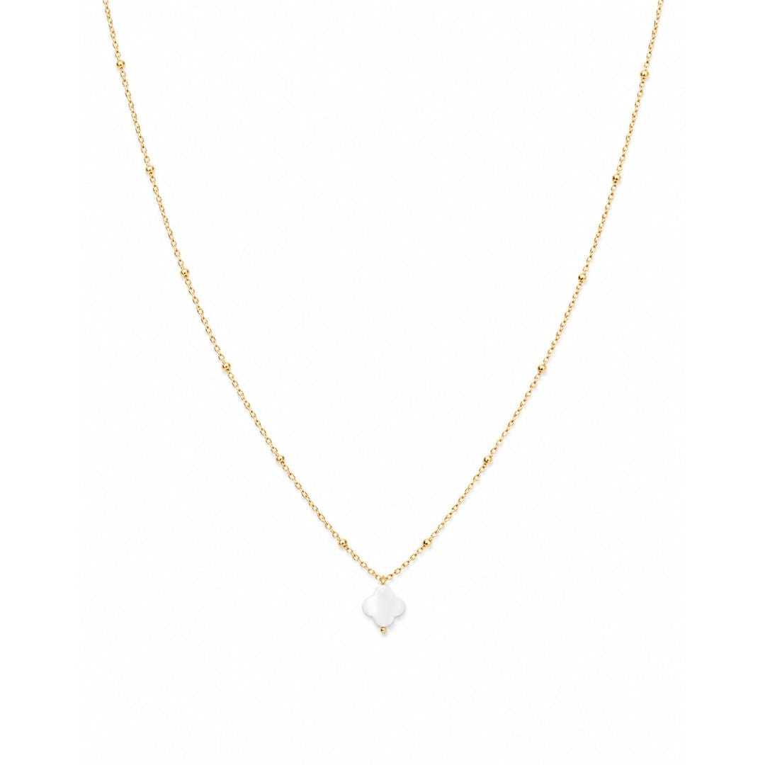 waterproof - Clover Necklace - Sunny Sunday