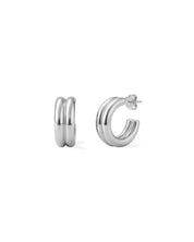 waterproof - Double Hoops Earrings - Sunny Sunday