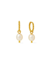 waterproof - Dreamy Pearl Hoops - Sunny Sunday