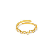 waterproof - Elise Adjustable Ring - Sunny Sunday