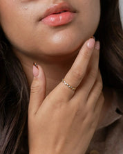 waterproof - Elise Adjustable Ring - Sunny Sunday