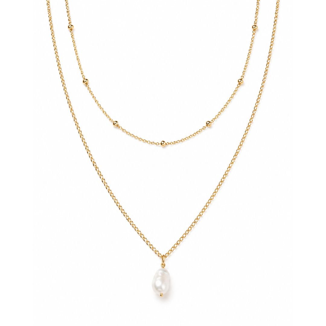 waterproof - Éloïse Layered Necklace - Sunny Sunday