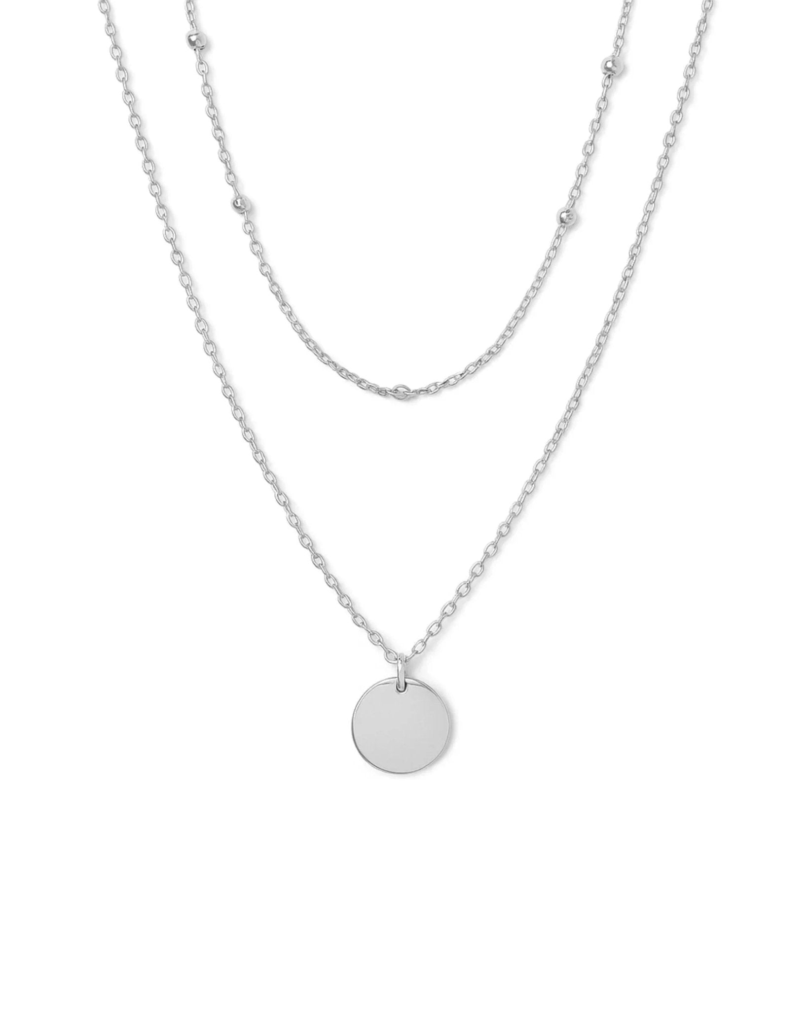 waterproof - Gabriella Layered Necklace - Sunny Sunday