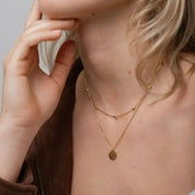 waterproof - Gabriella Layered Necklace - Sunny Sunday