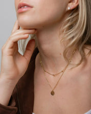 waterproof - Gabriella Layered Necklace - Sunny Sunday