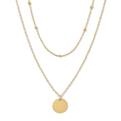 waterproof - Gabriella Layered Necklace - Sunny Sunday