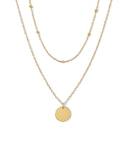 waterproof - Gabriella Layered Necklace - Sunny Sunday