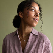 waterproof - Giulia Pearl Hoop Earrings - Sunny Sunday