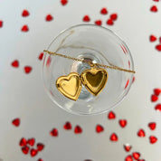 waterproof - Heart Locket Necklace - Sunny Sunday