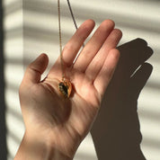 waterproof - Heart Locket Necklace - Sunny Sunday