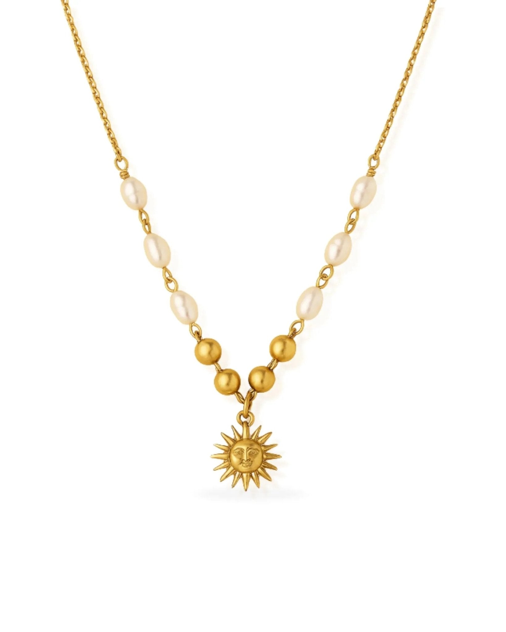 waterproof - Island Girl Pearl Necklace - Sunny Sunday