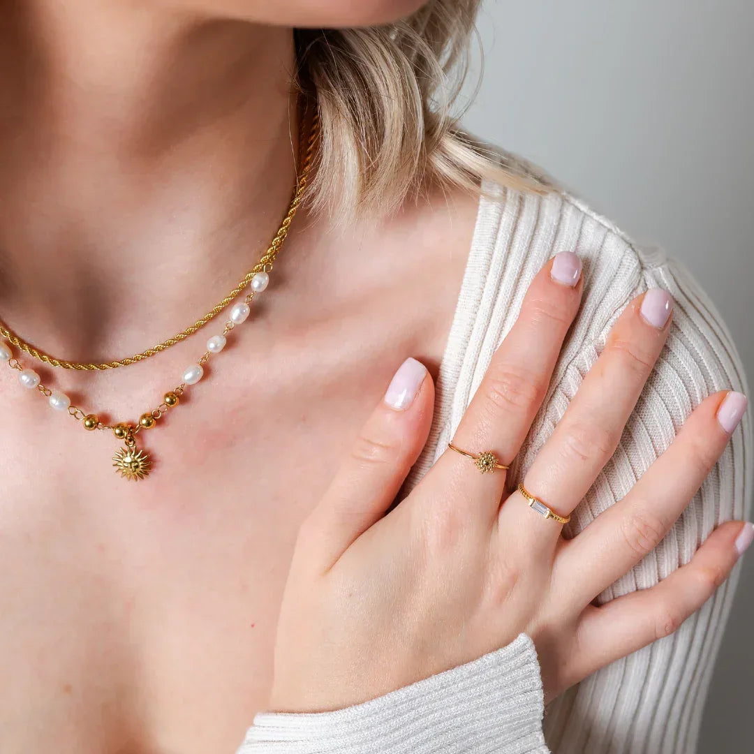 waterproof - Island Girl Pearl Necklace - Sunny Sunday